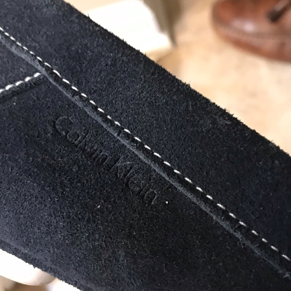 ?Calvin Klein Navy Suede Loafer main image 8